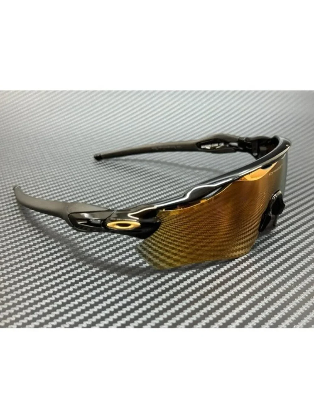 New Oakley Men Polished Black Sunglasses 38-28-128